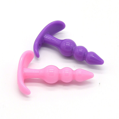 sexo de venda quente xese Toy Anal Plug Set do TPE da castidade para a mulher