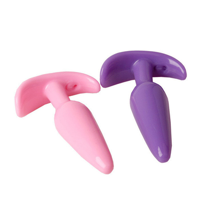 sexo de venda quente xese Toy Anal Plug Set do TPE da castidade para a mulher