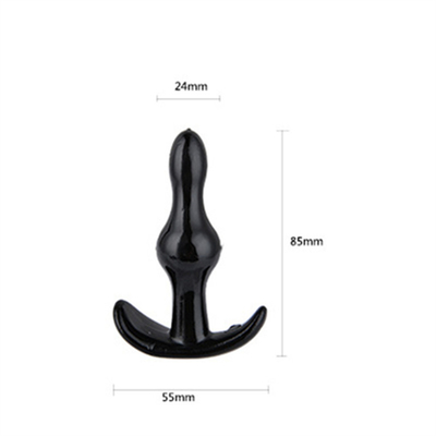sexo de venda quente xese Toy Anal Plug Set do TPE da castidade para a mulher