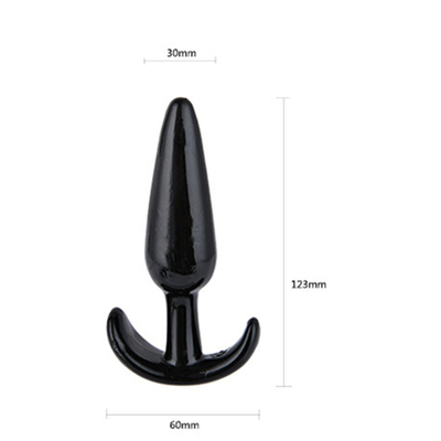 sexo de venda quente xese Toy Anal Plug Set do TPE da castidade para a mulher