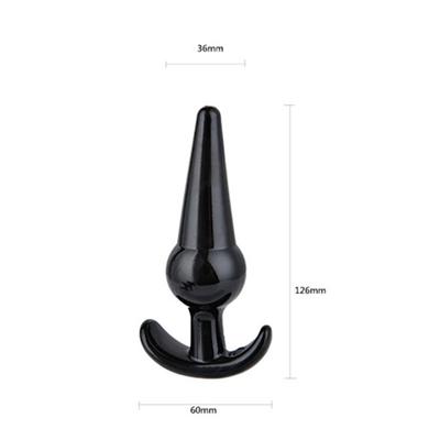 sexo de venda quente xese Toy Anal Plug Set do TPE da castidade para a mulher