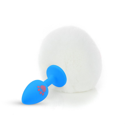 Toy Silicone Anal Plug privado das mulheres anais da masturbação dos produtos do sexo da cauda da tomada