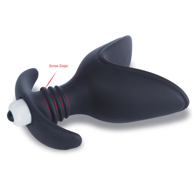 Tomada anal especial anal do silicone com balas de vibração
