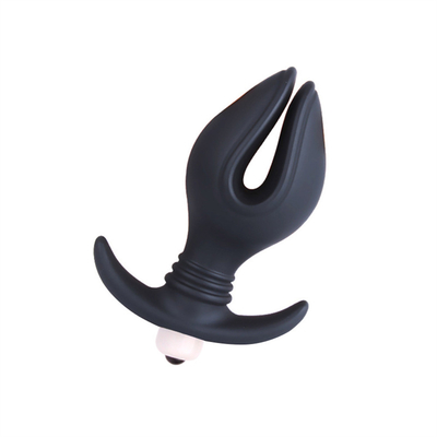 Tomada anal especial anal do silicone com balas de vibração