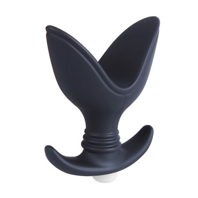 Tomada anal especial anal do silicone com balas de vibração