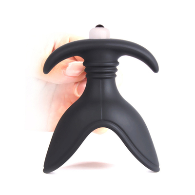 Tomada anal especial anal do silicone com balas de vibração