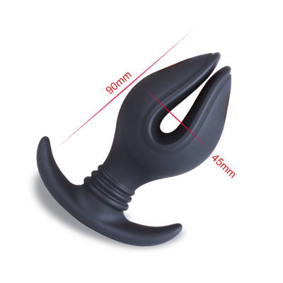 Tomada anal especial anal do silicone com balas de vibração