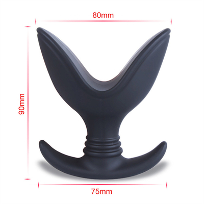 Tomada anal especial anal do silicone com balas de vibração
