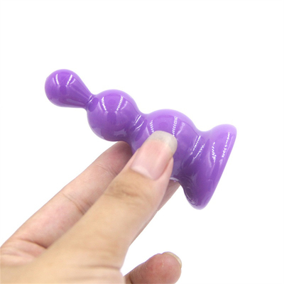 Expanda brinquedos anais do silicone macio