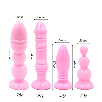 Expanda brinquedos anais do silicone macio