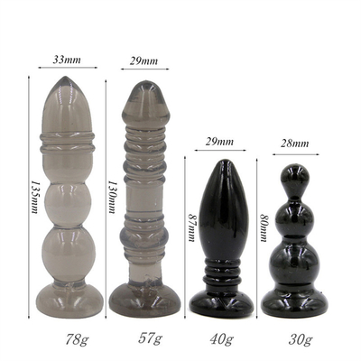 Expanda brinquedos anais do silicone macio