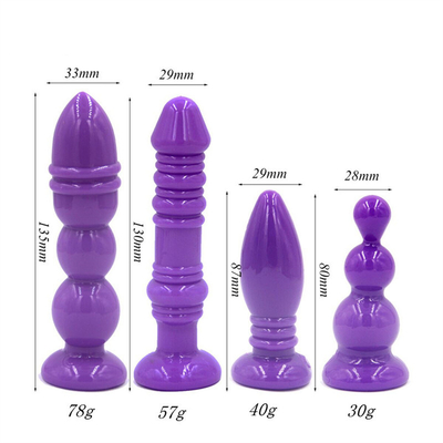 Expanda brinquedos anais do silicone macio