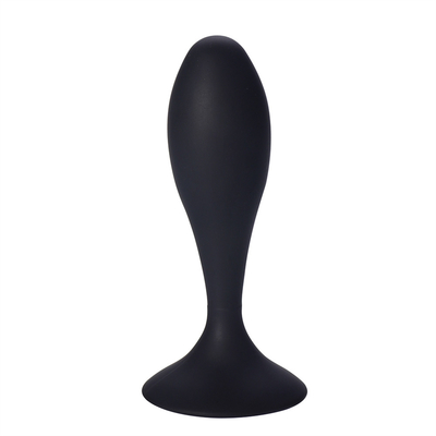 Os brinquedos de envio do sexo anal do silicone da gota molham da tomada anal preta da extremidade do Massager do projeto da gota o grupo anal da tomada