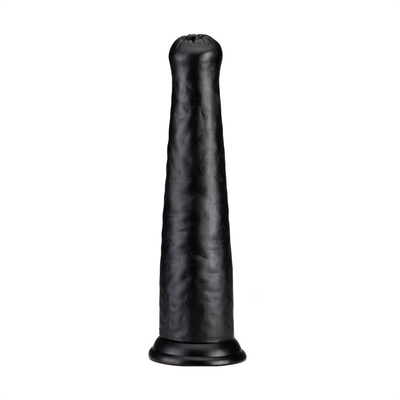Grossa, enorme, dildo, pênis de animal, focinho de elefante, brinquedo anal para o sexo unisexo, mulher adulta, masturbação, casal, flerte erótico.