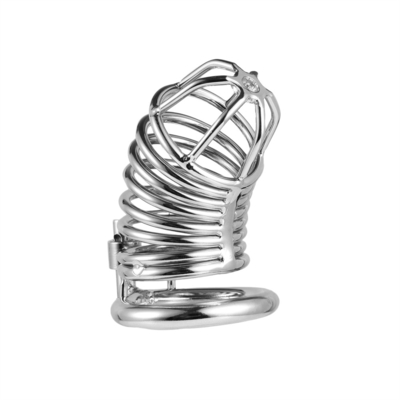 Metal castidade pênis galinha gaiola homens escravidão pênis bloqueio castidade tempo atrasar gaiolas dispositivo para homem