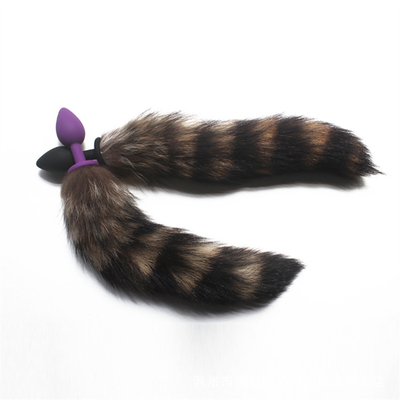 Possíveis de usar Confortável Brinquedos Anal Plug Silicone Fox Tail Anal Plug Tail Anal Brinquedos Femininos