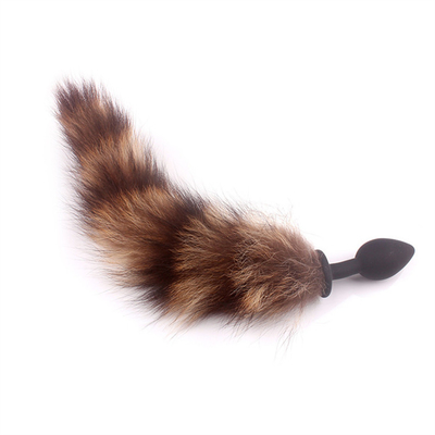 Possíveis de usar Confortável Brinquedos Anal Plug Silicone Fox Tail Anal Plug Tail Anal Brinquedos Femininos