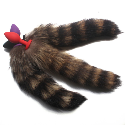 Possíveis de usar Confortável Brinquedos Anal Plug Silicone Fox Tail Anal Plug Tail Anal Brinquedos Femininos
