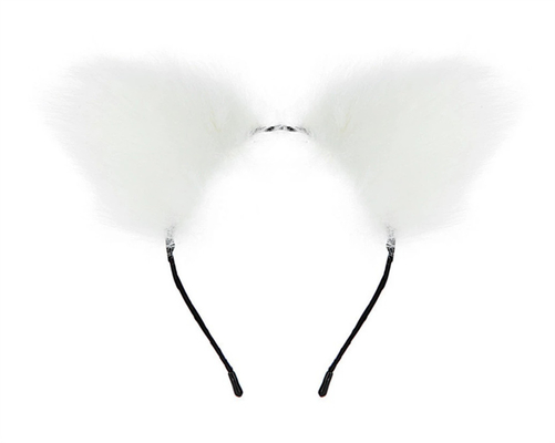 Novos brinquedos anal de rabo de raposa, rabo anal de rabo, rabo anal de rabo para mulheres fantasioso gato Kitty vestuário orelha festa cabelo cabeça
