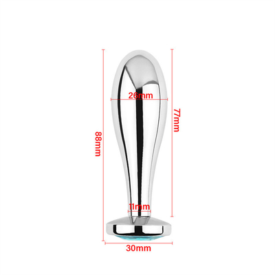Black Hot Metal Plug Anal Para Mulheres Butt And Vagina Brinquedos Sexuais