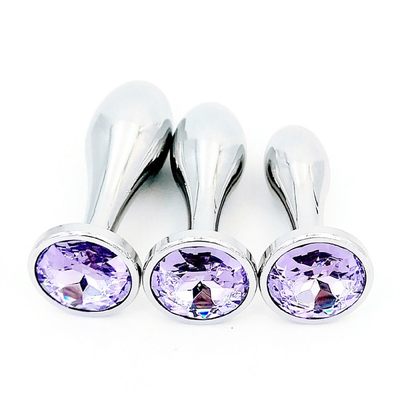 Black Hot Metal Plug Anal Para Mulheres Butt And Vagina Brinquedos Sexuais