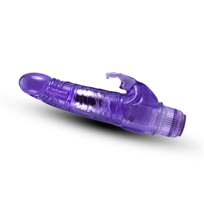 Glans de coelho Vibrator do ponto G do pênis Aparelho feminino Vibração de silicone Dildos vibrantes