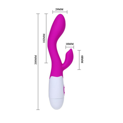 Venda Quente G Spot Dildo Forma Rosa Vibrator Brinquedos Sexuais Para Mulheres