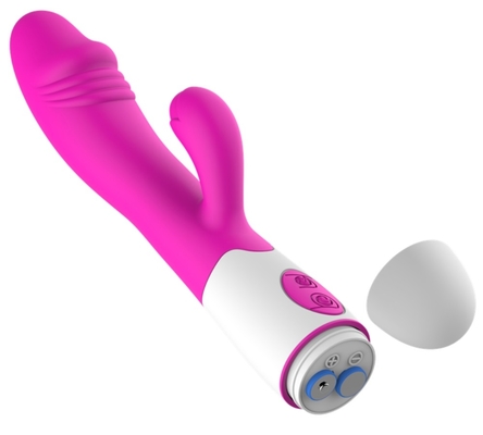 Venda Quente G Spot Dildo Forma Rosa Vibrator Brinquedos Sexuais Para Mulheres