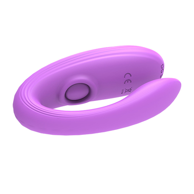 Invisível Usar Massagista Anal e do Clitóris Feito de Silicone Médico U Forma G Vibrator de Ponto de Sexo Brinquedos para Mulher