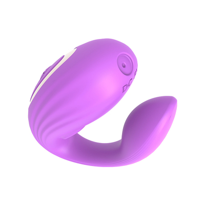 Invisível Usar Massagista Anal e do Clitóris Feito de Silicone Médico U Forma G Vibrator de Ponto de Sexo Brinquedos para Mulher