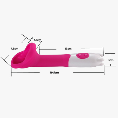 12 velocidades Vibrator de língua estimulador do clitóris bomba de vagina mamilo escova de massagem vaginal