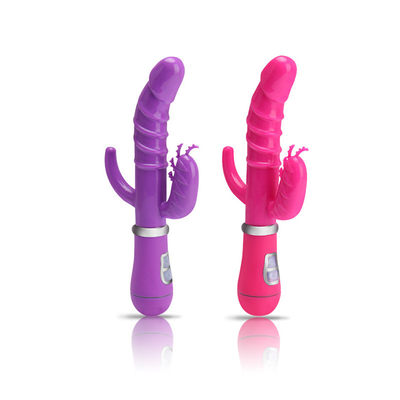 Mulheres G Spot Rabbit Vibrator Extra Grande USB Rabbit Vibrator