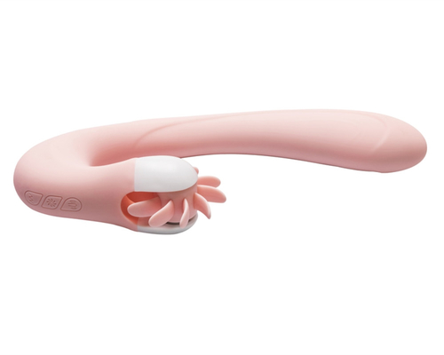 Língua oral lamber o clitóris Vibrator de aquecimento inteligente Vibrator de rotação de língua brinquedo sexual para mulheres