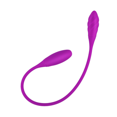 Vibratores dobres anais 6 Vibratores de pontos G multi-velocidades Ovos Vibratores recarregáveis do clitóris para casais