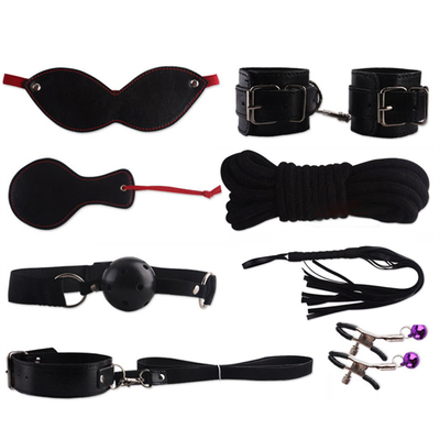 8pc/Set Popular BDSM Bondage Kit de Retenção para a Alegria do Casal