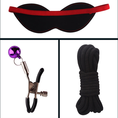 8pc/Set Popular BDSM Bondage Kit de Retenção para a Alegria do Casal