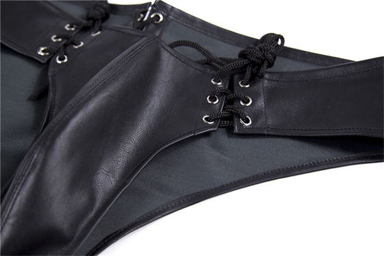 S&M Fetiche Bondage de couro PU / roupa interior