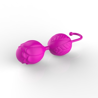 Terapia de estresse vaginal de silicone treinamento Kegel bola brinquedo sexual para mulher