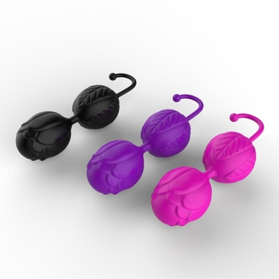 Terapia de estresse vaginal de silicone treinamento Kegel bola brinquedo sexual para mulher