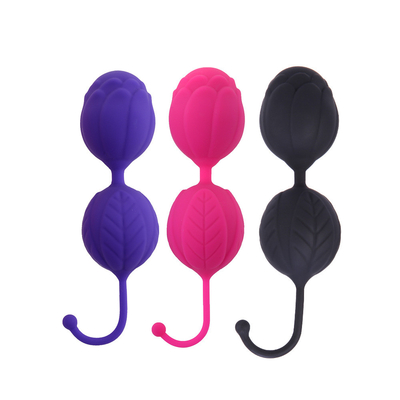 Terapia de estresse vaginal de silicone treinamento Kegel bola brinquedo sexual para mulher