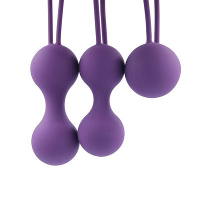 Terapia de estresse vaginal de silicone treinamento Kegel bola brinquedo sexual para mulher