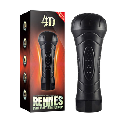 4D Potente Masturbação Copo Brinquedo Sexual Goma Pussy Para Homens