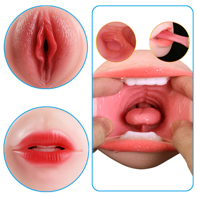 Adultos Realistas Masculino Elétrico Masturbação Brinquedos Oral Sexo Masturbador