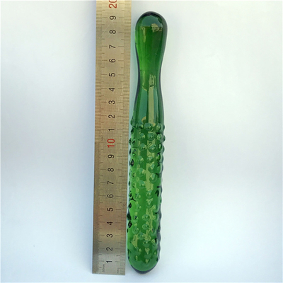 Pênis de cristal, anal, traseiro, clitóris, masturbação do ponto G, berinjela, dildos de vidro para mulheres.