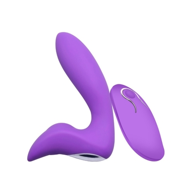 Remote Control Estimulador de próstata à prova d'água de silicone brinquedos para adultos para homens