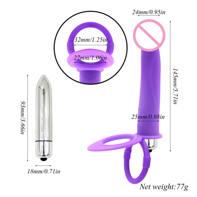 Brinquedos sexuais de venda quente Vibrator de anel de pênis para homens