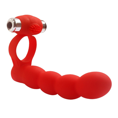 Plug Anal Scrotum Ring Drop Sex Toys Vibrating Tail Plug Anus Para Mulheres Conectado ao Pênis Ring Anal Butt Plug Bullet