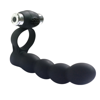 Plug Anal Scrotum Ring Drop Sex Toys Vibrating Tail Plug Anus Para Mulheres Conectado ao Pênis Ring Anal Butt Plug Bullet