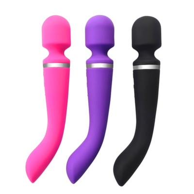 Brinquedos sexuais Adultos AV Massagista corporal sexy Dupla varinha motorizada Vibrator de rata para mulher