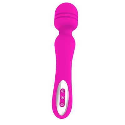 Silicone 12 velocidades Massagista forte estimulador do clitóris Vibrator vaginal do ponto G para mulheres